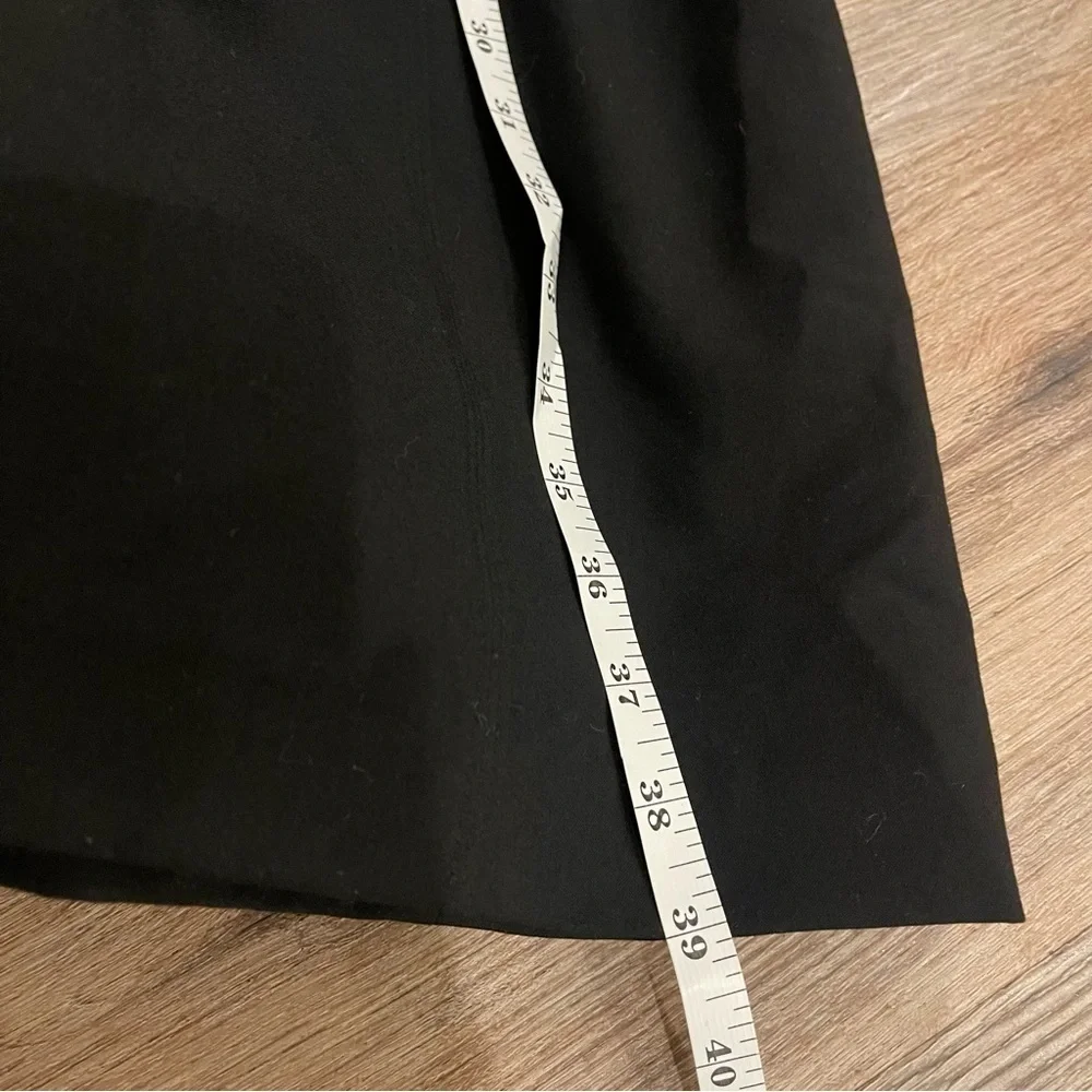 Calvin Klein Sheath Dress Women’s Sz 8 Black Belted Sleeveless Office Business - Picture 7 of 8